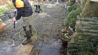 Jet Wash A Patio With My Ego Battery Powered Jet Washer