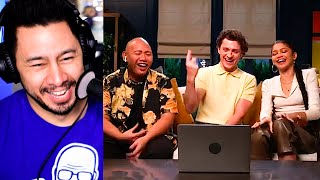 Tom Holland, Zendaya & Jacob Batalon react to Spider-man No Way Home Trailer #2 | My Reaction