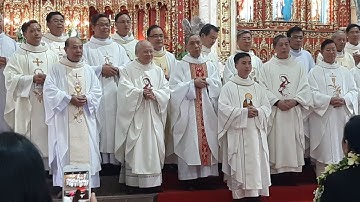 THÁNH LỄ TẠ ƠN TÂN LINH MỤC HIÊRÔNIMÔ NGUYỄN VĂN ANH TẠI GX ĐT BẮC TRẠCH GP THÁI BÌNH.