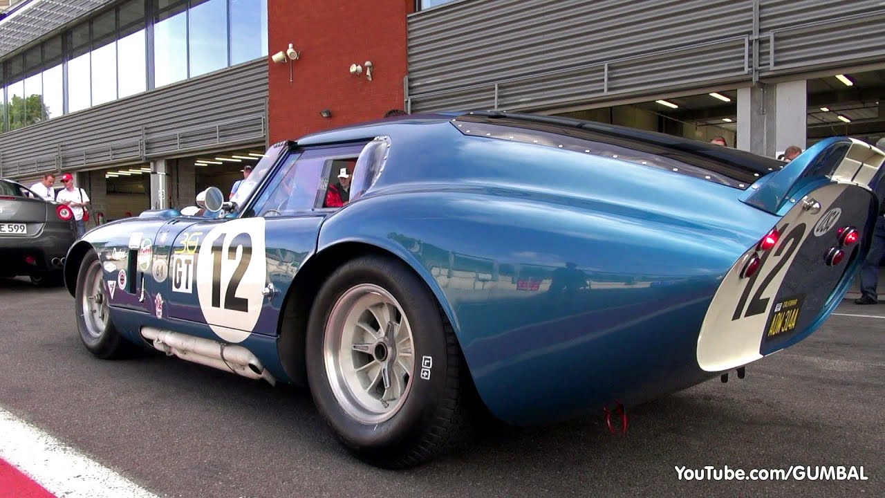 $7.25 Million Shelby Daytona Cobra Coupe - Lovely Exhaust Sounds!