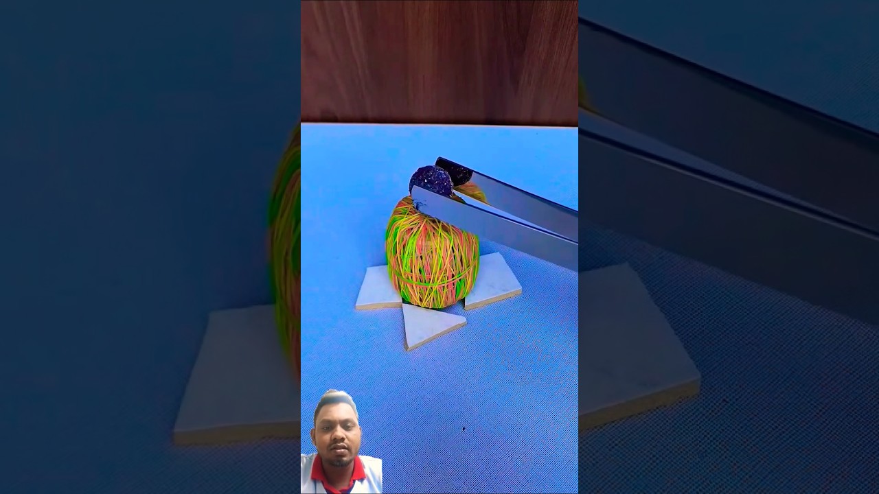 Rubber Band with Hot Metal Ball Something awesome in it 