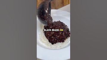 Authentic Cuban Black Beans 🫘🇨🇺 recipe (description) ↗️ #cuban #beans #bean #blackbeans