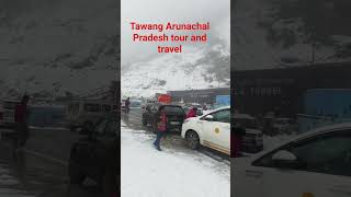live snow fall in tawang Arunachal Pradesh tour and travel #arunachal #gurudongmarlake #gurudongmar