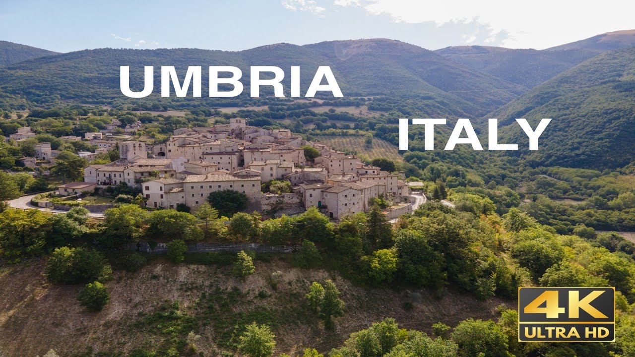 4K UHD Umbria Italy - Drone Videography - YouTube