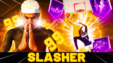 This SLASHER BUILD CAN'T BE STOPPED at 99 OVERALL! BEST GUARD BUILD NBA 2K21!