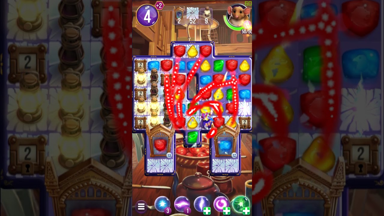 Harry Potter: Puzzles & Spells level 775 no boosters