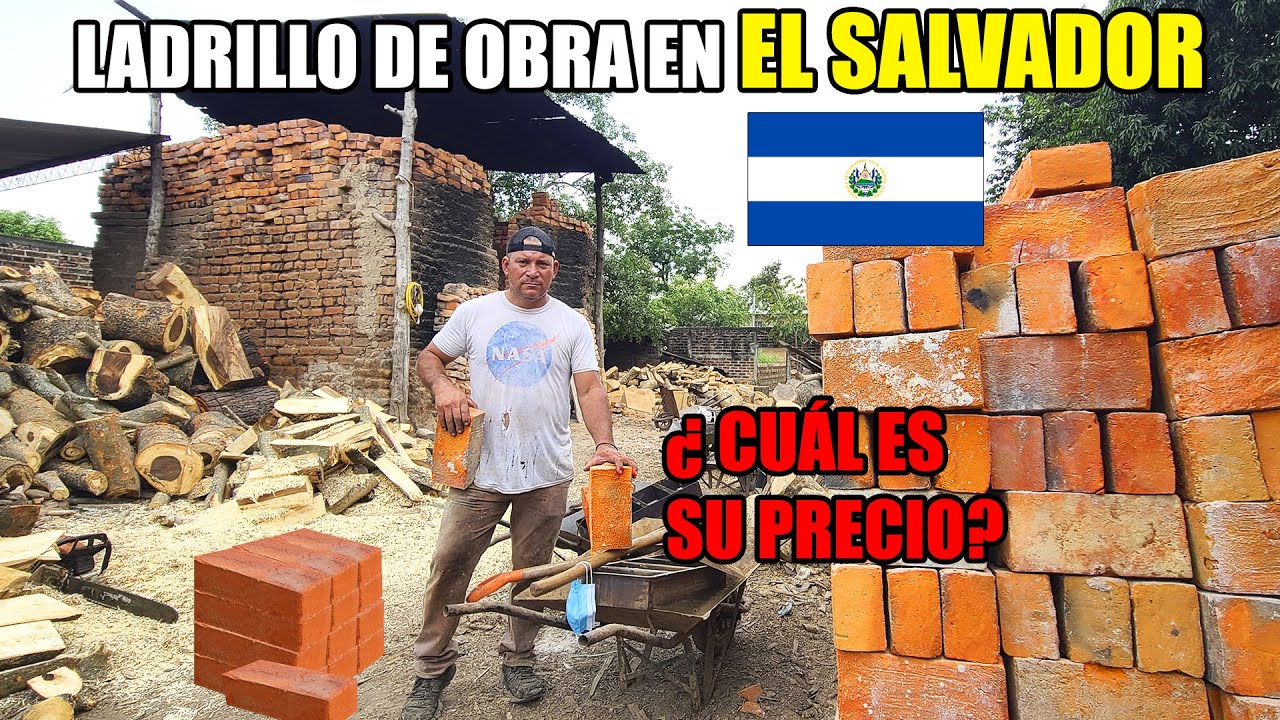 ESTOS SON LOS PRECIOS DEL LADRILLO DE OBRA EN EL SALVADOR 😱 LADRILLERA DE OSMÍN