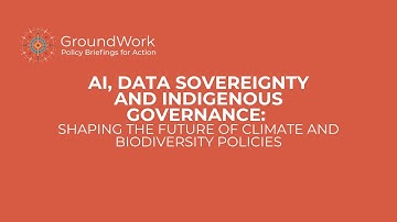 AI, Data Sovereignty and Indigenous Governance | October 2025