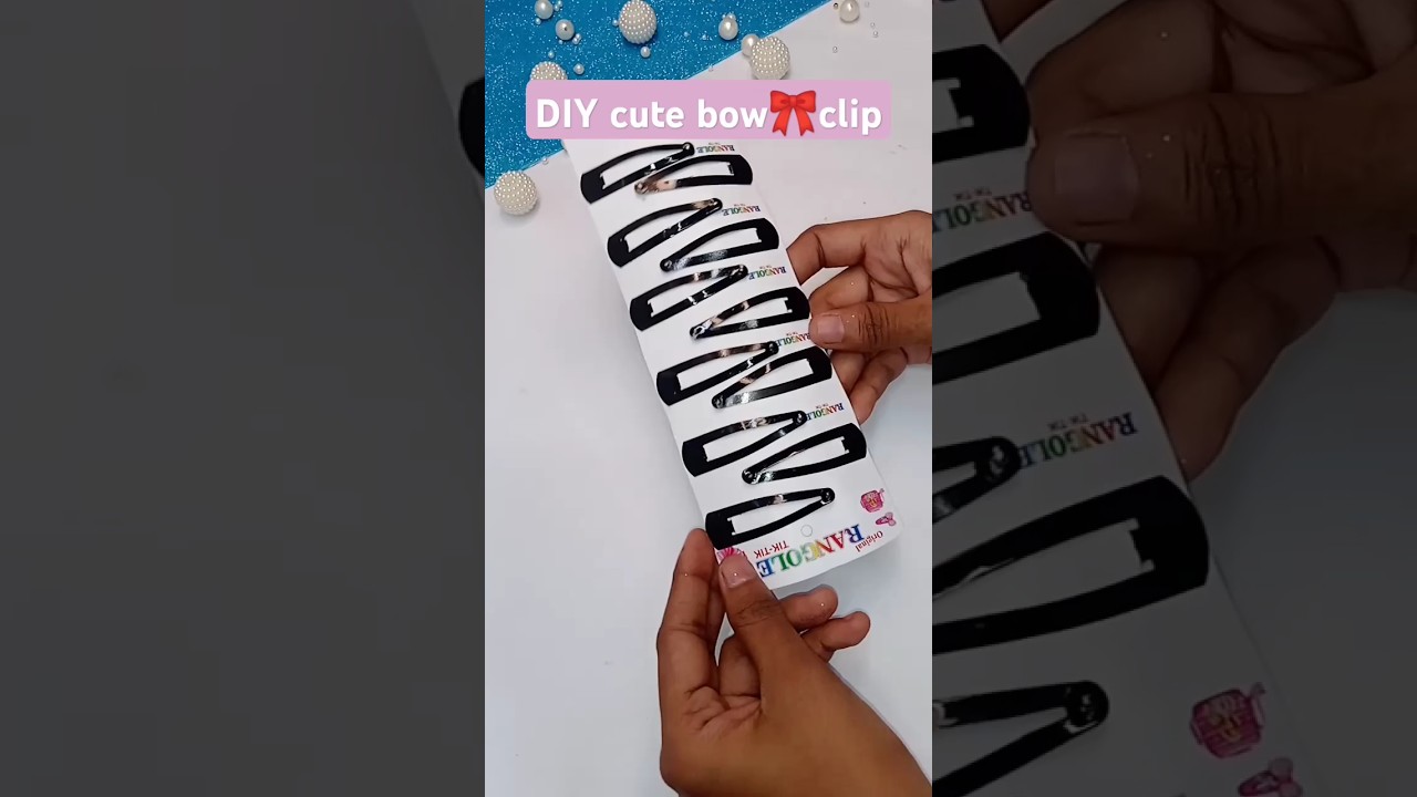 DIY cute 🎀hair clip! Very easy😱😱#shorts #ytshorts #diy #youtubeshorts #ytshort #yt #shorts #short