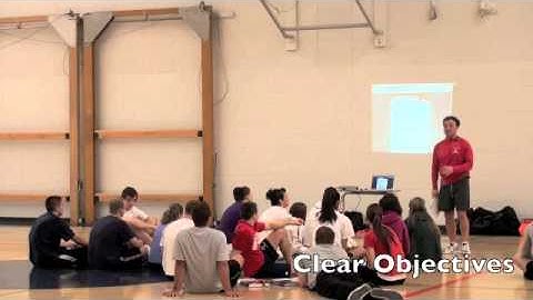 Planning - Clear Objectives