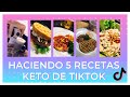 👩‍🍳 Haciendo 5 recetas Keto de TikTok 📽️