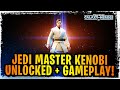 JEDI MASTER KENOBI UNLOCKED + GAMEPLAY INITIAL TESTING! Full Auto Rey + Kylo and Solo SEE!  | SWGoH