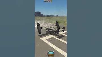 Maybe that wasn’t such a good idea #kerbalspaceprogam #aviation #funny #fail #vtol #gaming #crash
