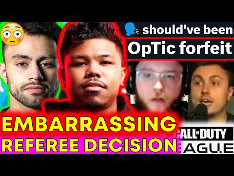 Huge Replay Drama In Optic Vs Boston: Cdl Referee