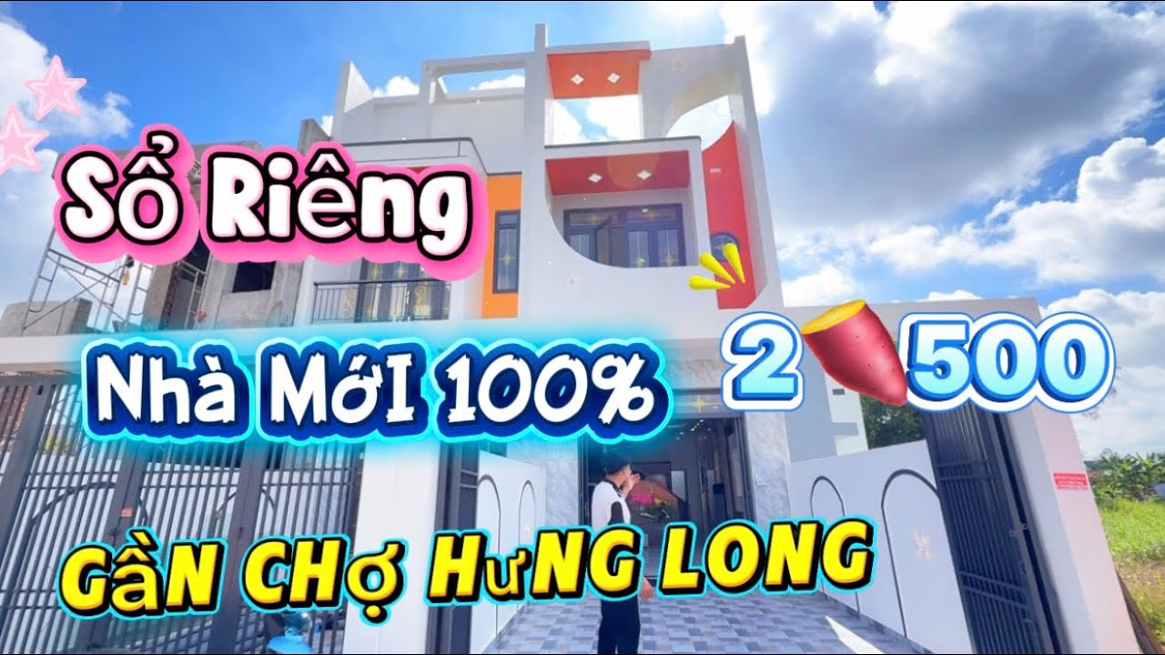 Quá Đẹp Cho Căn Nhà Hiện Đại Gần Chợ Hưng Long Diện Tích Khủng Sổ Hồng Riêng #shorts