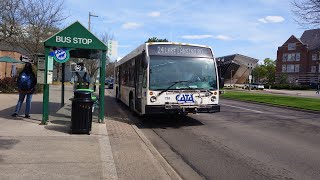 CATA 2020 Nova Bus LFS 726 On Rt 24 East Lansing - East Lake Lansing Road