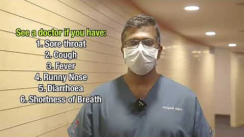 An important message for migrant workers in dormitories