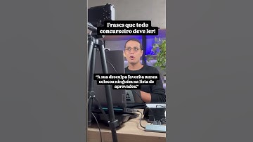 Frases que todo concurseiro deve ler. Siga o canal de informática para concursos #opior #concurso