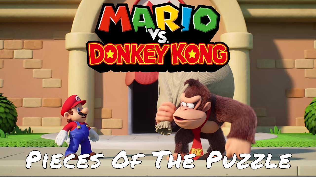 Switch Mario vs. Donkey Kong & Sliding Puzzle [Korean English Multi  Language]