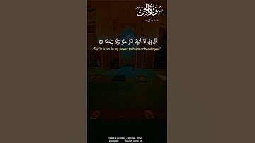 وَأَنَّ الْمَسَاجِدَ لِلَّهِ فَلَا تَدْعُوا مَعَ اللَّهِ أَحَدًا || القارئ طارق محمد