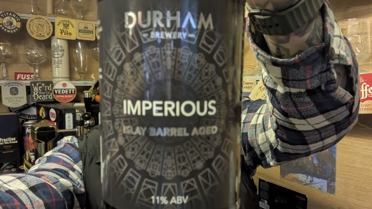 Империал Стаут Imperious Islay Barrel aged Imperial Stout от пивоварни Durham Brewery @brownale1000