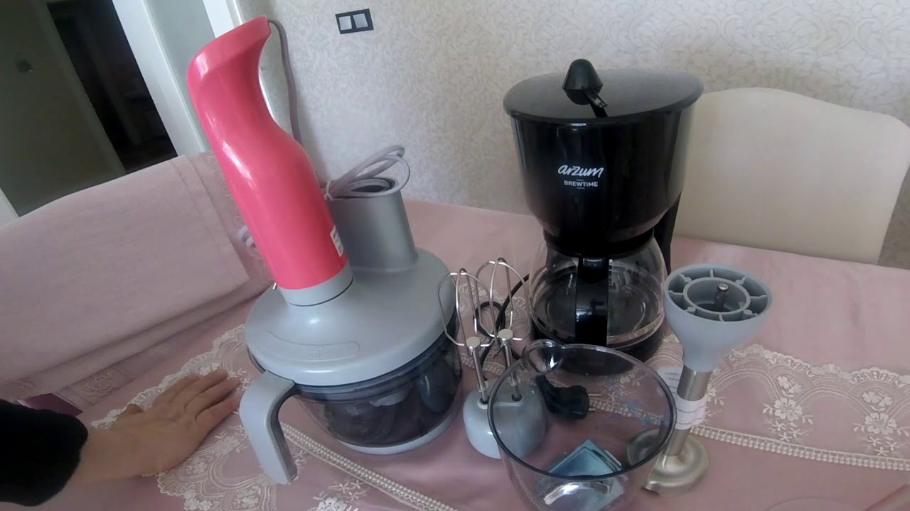 ARZUM FILTRE KAHVE MAKINESI MUTFAK ROBOTU HAMUR YOGURMA MAKINESI