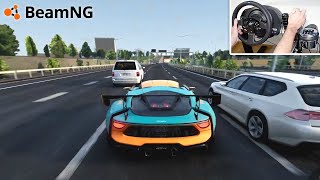 BeamNG Highway Mod with AI Traffic! screenshot 4