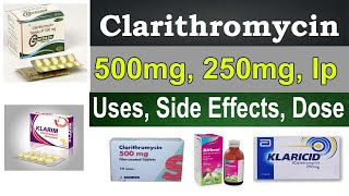 clarithromycin 500 mg, 250 mg, tablet uses in hindi - klaricid, clarigard 500, uses, side effects screenshot 1