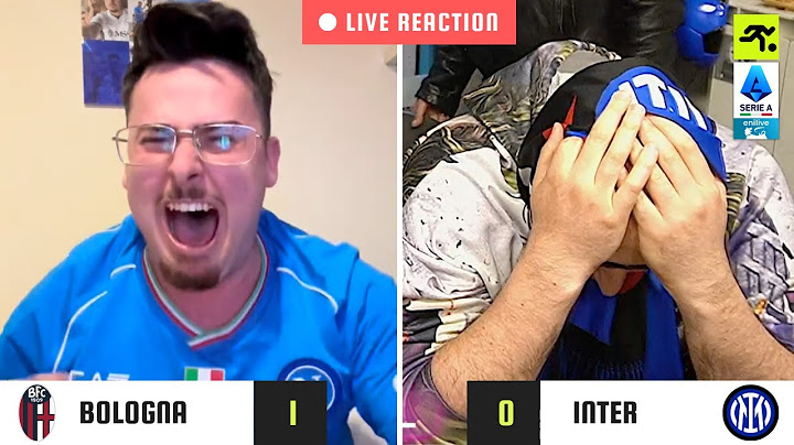 BOLOGNA-INTER 1-0 LIVE REACTION | TIFOSI INTERISTI vs NAPOLETANI | TIFOSIAMO