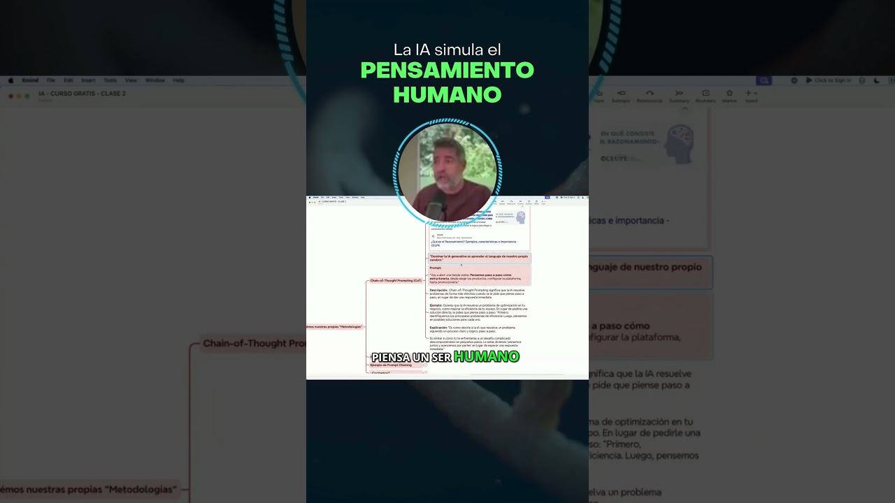 Así la inteligencia artificial simula el pensamiento humano. 🧠🤖