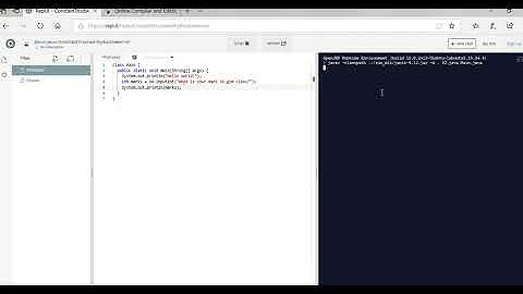 User Input Replit ICS3C/U