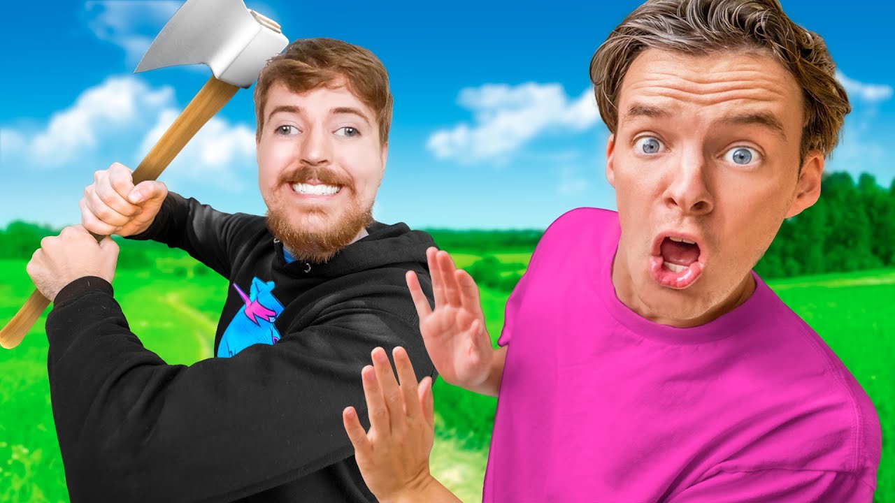 MrBeast IMPOSTER tried to KILL ME