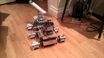 Raspberry Pi Rover project update: now with less rubber wheels.