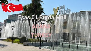 BEAUTIFUL MALL AT HEART OF ADANA - ESAS 01 BURDA MALL - ADANA, TURKEY  -  4K HD - UNEDITED SOUNDS. screenshot 1