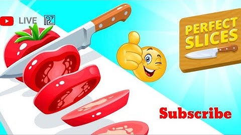 Perfect Slices Game Live - Fruit Cutting Game | Live Stream #perfectslice​ Android Gameplay