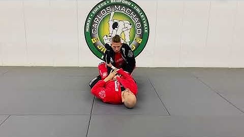 Lapel Arm Trap to High Guard to Arm Lock to Dump Top Side Arm Lock or Arm Razor by Greg Hamilton BJJ