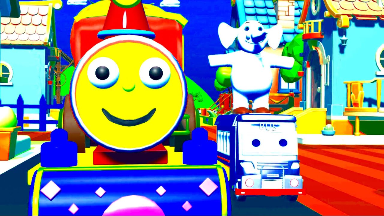 Wheels On The Bus Dance Party, Nursery Rhymes & Kids Songs, Fun Ambulance Cars Cartoons For Kids ABC