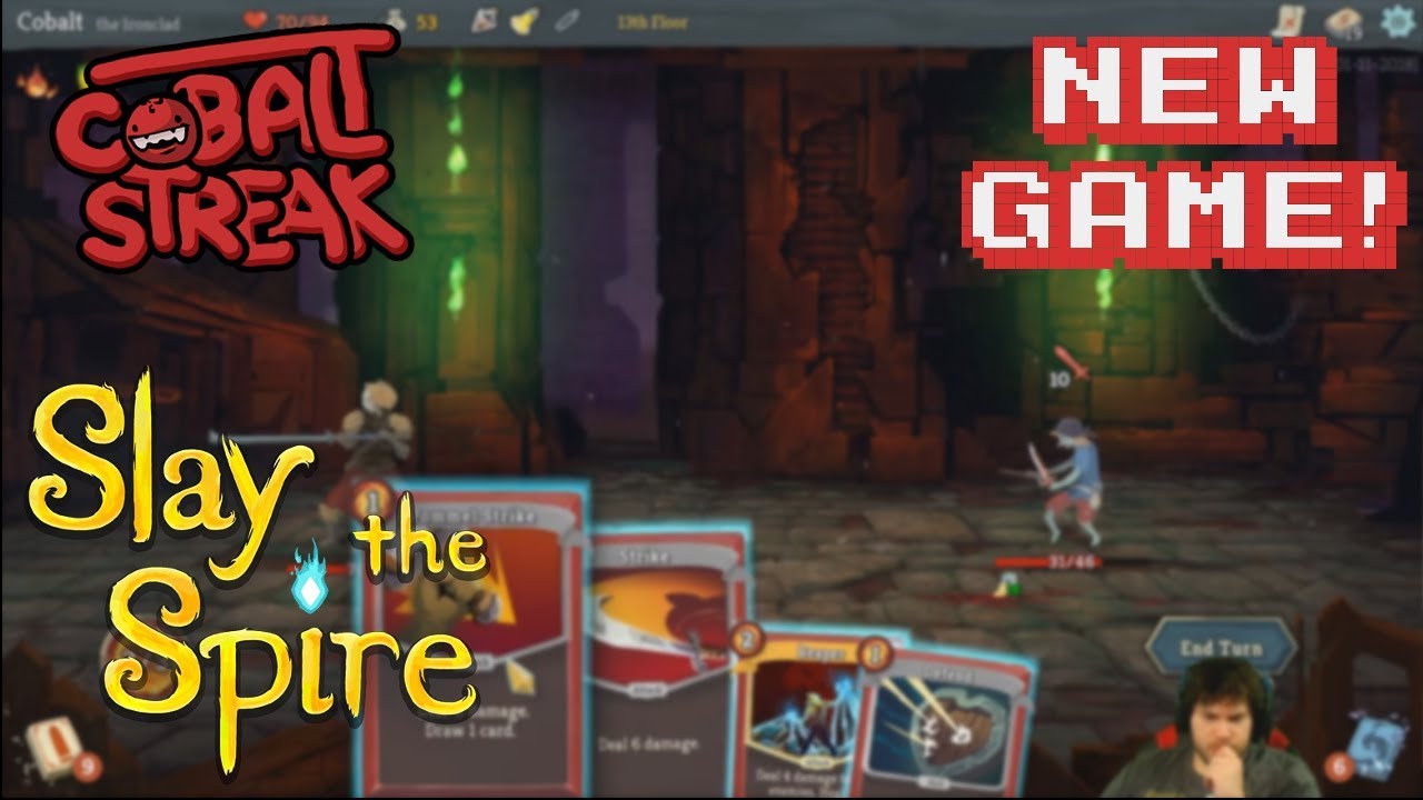 Slay The Spire! #01 - New Game! - Cobalt Streak