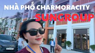 Nhà phố dự án Charmoracity của Sungroup tại Nha Trang.
