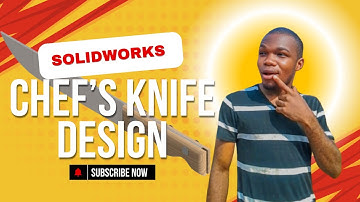 Knife Design in SolidWorks – Satisfying CAD Modeling