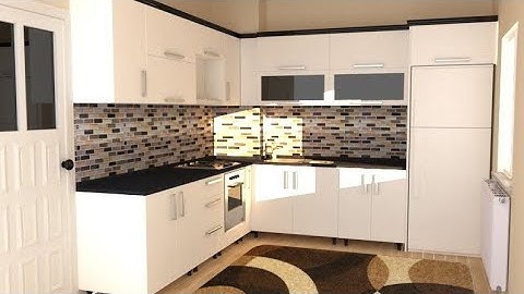 Kitchen Speed Modelling (2018 - 3ds max)