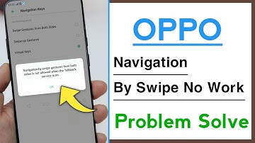 OPPO Navigation Buttons Swipe Gestures Not Working Problem Solve
