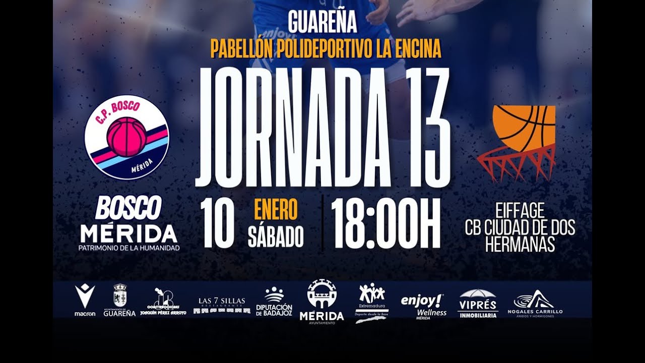 BOSCO MÉRIDA PATRIMONIO HUMANIDAD vs  EIFFAGE CB CIUDAD DE DOS HERMANAS