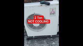 MITSUBISHI AC COOLING NAHI HO RAHA HE #ac repair