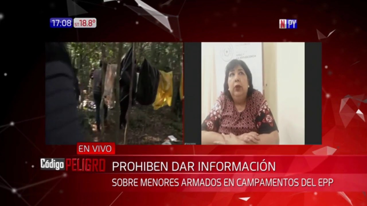 Datos de menores que son reclutados por el EPP deben ser protegidos ...
