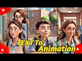 Text To Video ✅ Convent Text To Video with Ai | Text To cartoon Banaya without voice over