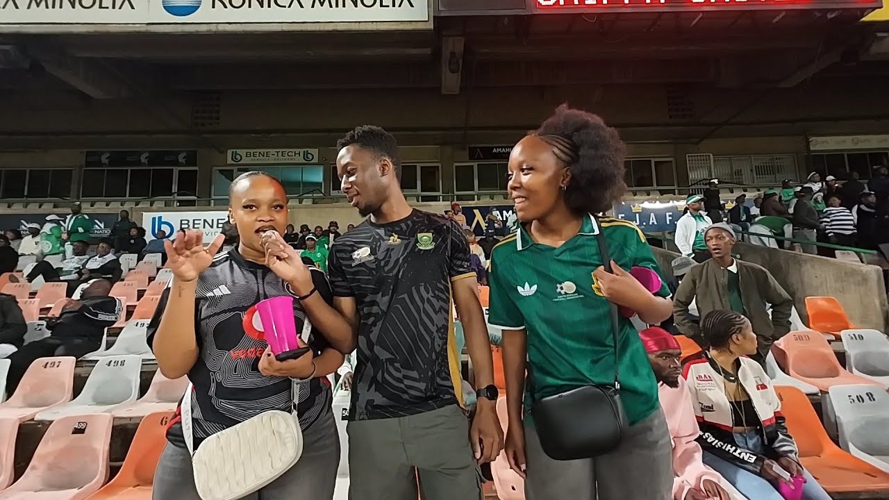 This Pirates fan invaded our stadium, predicted the exact 1-1 score, and gave us advice! 🤯🏴‍☠️🙌🏿