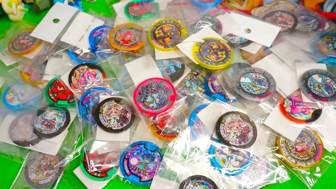 妖怪メダル 美少女系だけ爆買いしてみた！【妖怪ウォッチ】Yo-Kai