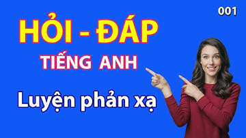 Hỏi Đáp Tiếng Anh Cơ Bản | Luyện Phản Xạ Giao Tiếp Cấp Tốc - Bài 001 - ntt294