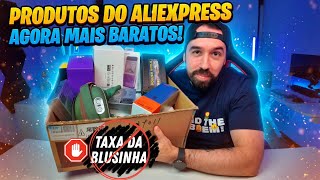 UMA CAIXA CHEIA DE PRODUTOS DO ALIEXPRESS SEM TAXA DA BLUSINHA - ISSO TÁ BOM DEMAIS